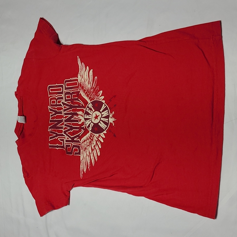 Tultex Lynyrd Skynyrd womens red t shirt medium